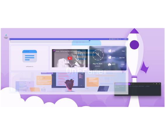 Onframer transparency